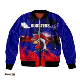 NRL Roosters Bomber Jacket Summer Vibe Style