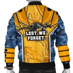 Titans Men's Bomber Jacket Gold Coast Anzac Day Armor Version