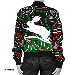 Rabbitohs Women Bomber Jacket Aboriginal