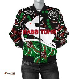 Rabbitohs Women Bomber Jacket Aboriginal