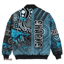 Cronulla-Sutherland Sharks Sporty Style Bomber Jackets