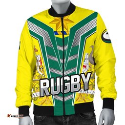 Custom Men's Bomber Jacket - The Rugby Championship - Rugby Australia