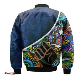 Parramatta Eels Bomber Jacket Eels Indigenous Aboriginal