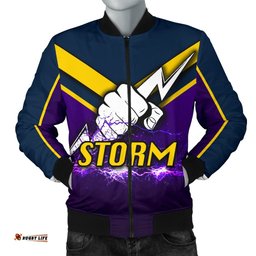 Melbourne Men's Bomber Jacket Thunder
