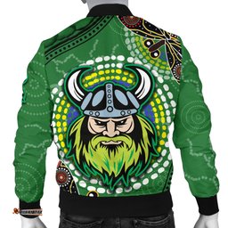 Raiders Men Bomber Jacket Aboriginal