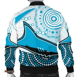 Sharks Men Bomber Jacket Cronulla Indigenous Unique