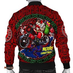 Isle of Man Tourist Trophy races Men's Bomber Jacket - Merry Christmas Special Version