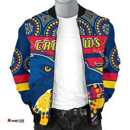 Adelaide Men Bomber Jacket Indigenous Crows