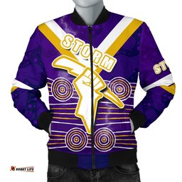Storm Men Bomber Jacket Indigenous Melbourne