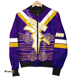 Storm Men Bomber Jacket Indigenous Melbourne