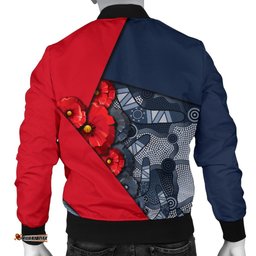 Aboriginal Bomber Jackets Men, Anzac Day