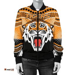 Tigers Women's Bomber Jacket Wests Indigenous Newest