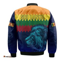 Sri Lanka The Lions Cricket Bomber Jacket