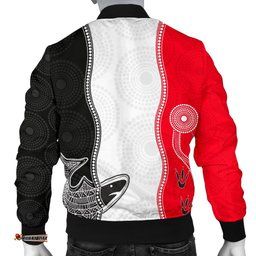 ST Kilda Men's Bomber Jacket Aboriginal