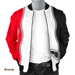 ST Kilda Men's Bomber Jacket Aboriginal