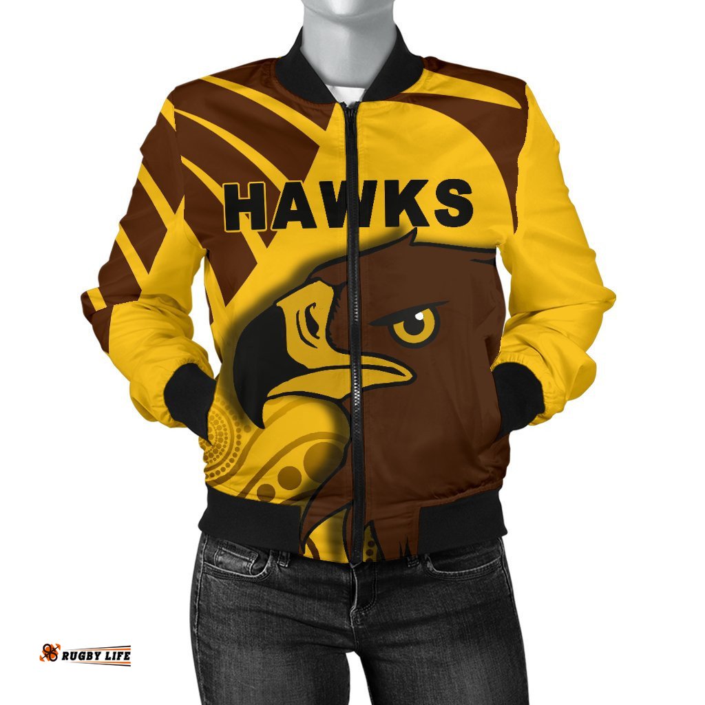 Hawks Bomber Jacket For Women