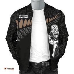 New Zealand Bomber Jacket Rugby Warrior Men