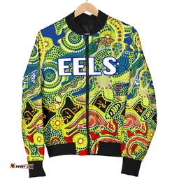 Parramatta Women's Bomber Jacket Eels Unique Indigenous