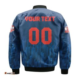 Sydney Roosters Bomber Jacket Logo Sport Ombre - NRL