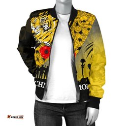 Richmond Tigers Women's Bomber Jacket Lest We Forget