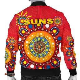 Gold Coast Men Bomber Jacket Suns Indigenous