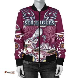 Sea Eagles Women Bomber Jacket Special Indigenous
