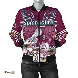Sea Eagles Women Bomber Jacket Special Indigenous