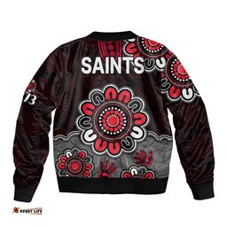 AFL St Kilda Saints 1873 Aboriginal Bomber Jacket