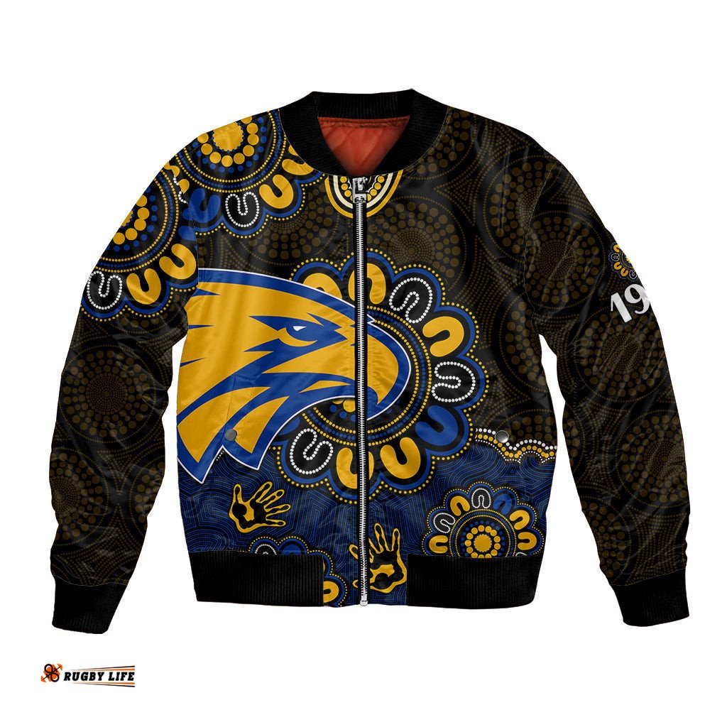 AFL West Coast Eagles 1986 Aboriginal Bomber Jacket