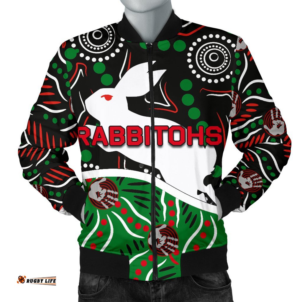 Rabbitohs Men Bomber Jacket Aboriginal