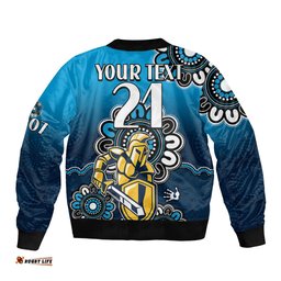Custom Personalised NRL Gold Coast Titans Rugby GLD 2007 Aboriginal Bomber Jacket