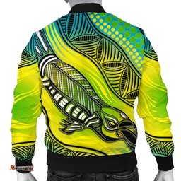 Men Bomber Jacket - Aboriginal Platypus