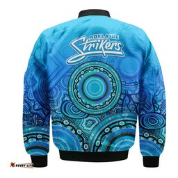 Adelaide Strikers Indigenous Aboriginal Arts Bomber Jacket