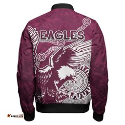 Sea Eagles Rugby Bomber Jacket - Custom Super Eagles Bomber Jacket RLT13