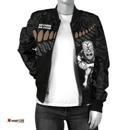 New Zealand Bomber Jacket Rugby Warrior Women