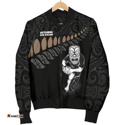 New Zealand Bomber Jacket Rugby Warrior Women