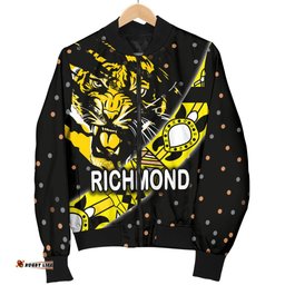 Richmond Men's Bomber Jacket Tigers Dotted