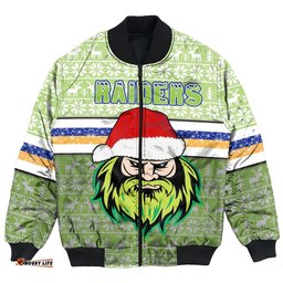 Custom Canberra Raiders Aboriginal Tattoo Bomber Jackets