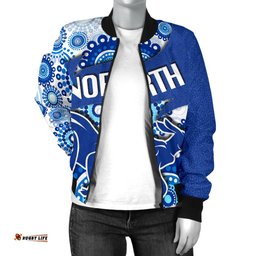 Melbourne Women Bomber Jacket North Aboriginal