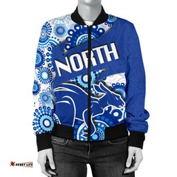 Melbourne Women Bomber Jacket North Aboriginal