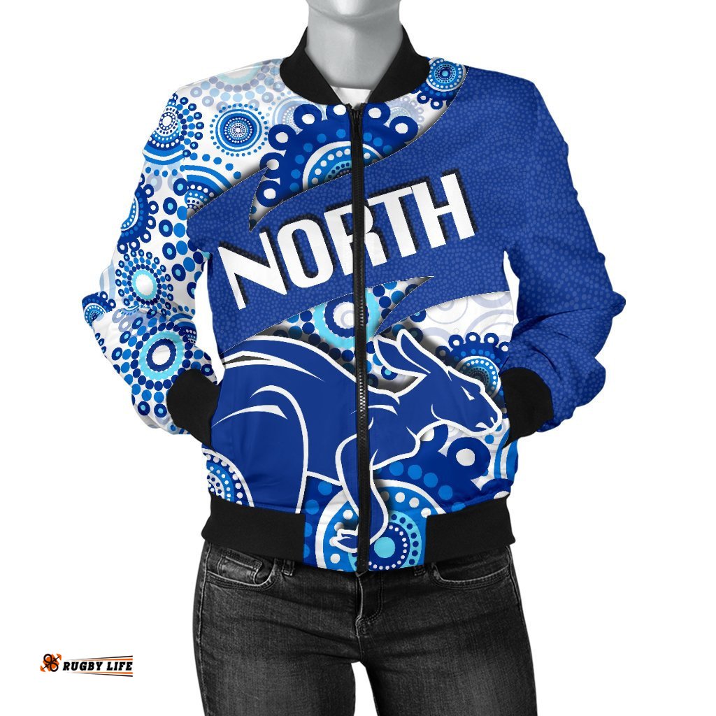Melbourne Women Bomber Jacket North Aboriginal