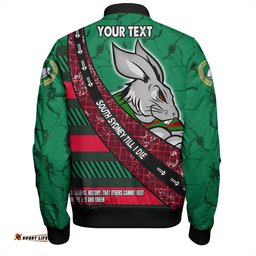 South Sydney Rabbitohs Bomber Jacket - Theme Song For Rugby With Sporty Style