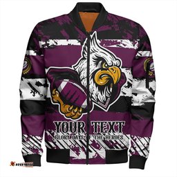 Manly Warringah Sea Eagles Bomber Jacket - Theme Song Inspired