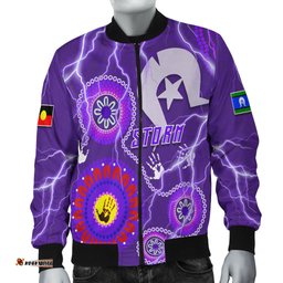 Melbourne Storm Indigenous Bomber Jacket Men Strait Islanders