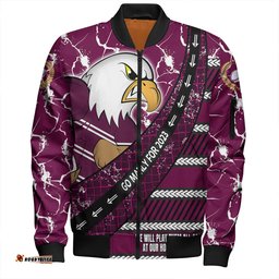 Manly Warringah Sea Eagles Bomber Jacket - Theme Song For Rugby With Sporty Style