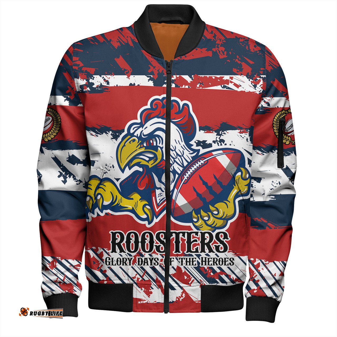 Sydney Roosters Bomber Jacket - Theme Song Inspired
