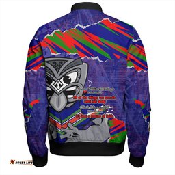 New Zealand Warriors Sport Bomber Jacket - Theme Song