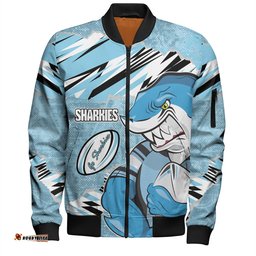 Cronulla-Sutherland Sharks Bomber Jacket - Theme Song