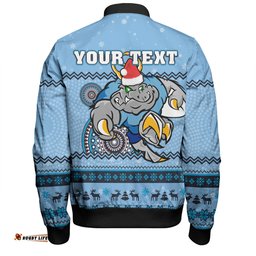 New South Wales Cockroaches Christmas Custom Bomber Jacket - Ugly Xmas And Aboriginal Patterns For Die Hard Fan Bomber Jacket