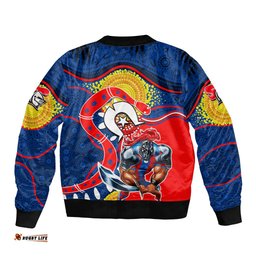 Knights Mascot NRL Bomber Jacket NAIDOC